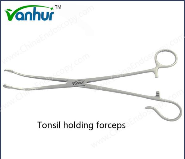 Reusable E.N.T Surgical Instruments Tonsil Holding Forceps with OEM Acceptable Function