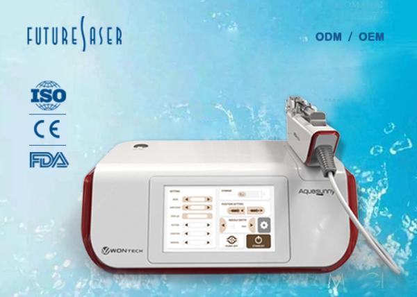 White Color Water Oxygen Jet Peel Machine Non Surgical Treatment Effective Permeability