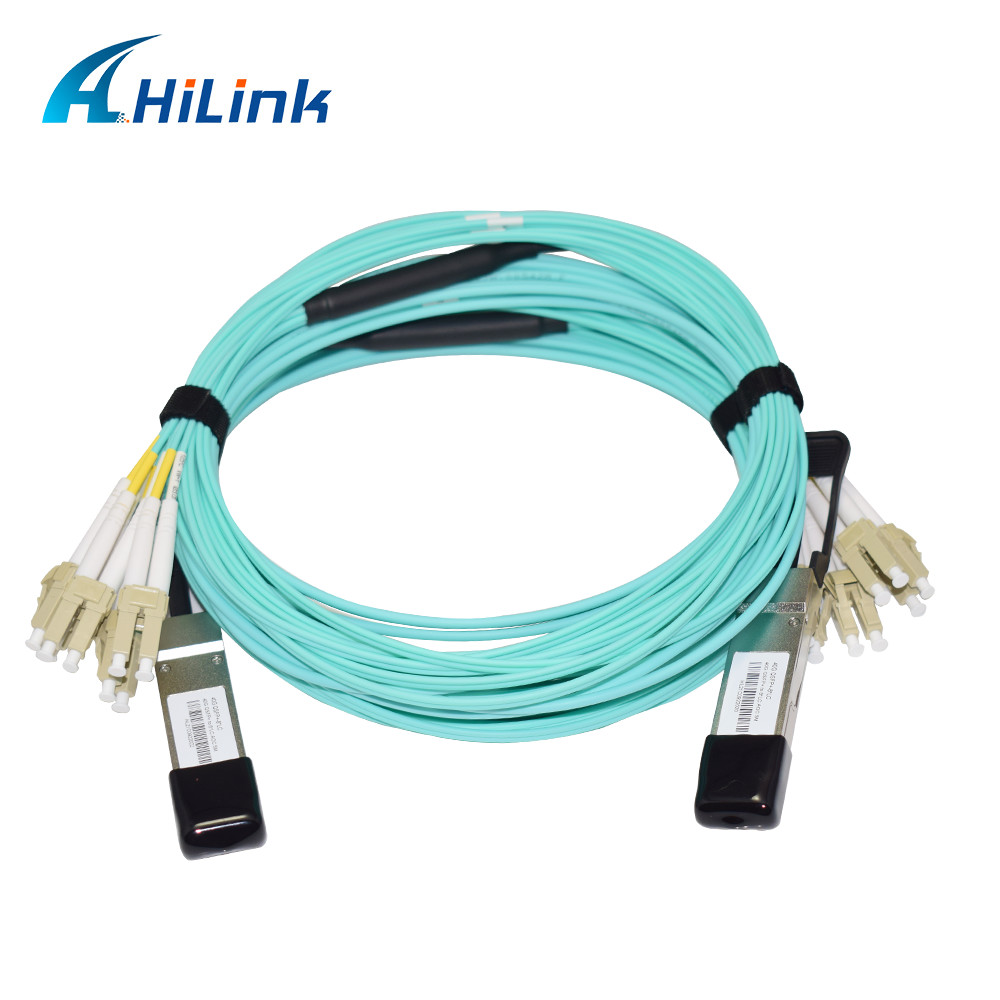 40G-Base QSFP+ к 8xLC SR4 Active Optical Breakout Cable MSA-совместимый 40G AOC