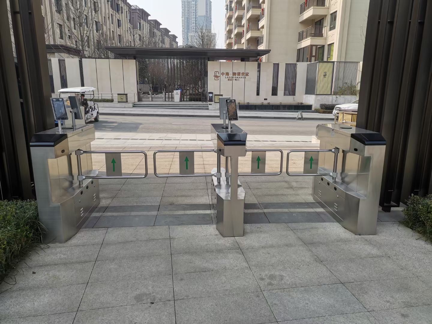 Контроль безопасности доступа-Pederstrain Swing Gate -QR Code-Self Supermarket-GYM-Collecionador de cartões-RFID/QR Code -Объединитель карточек