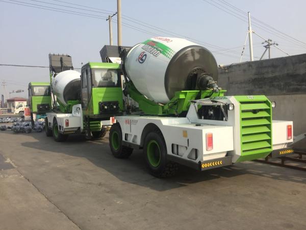 Small Self Loading Concrete Mixer Truck Dimensions 2 Cubic Meters Concrete Mixer Truck for Sale
