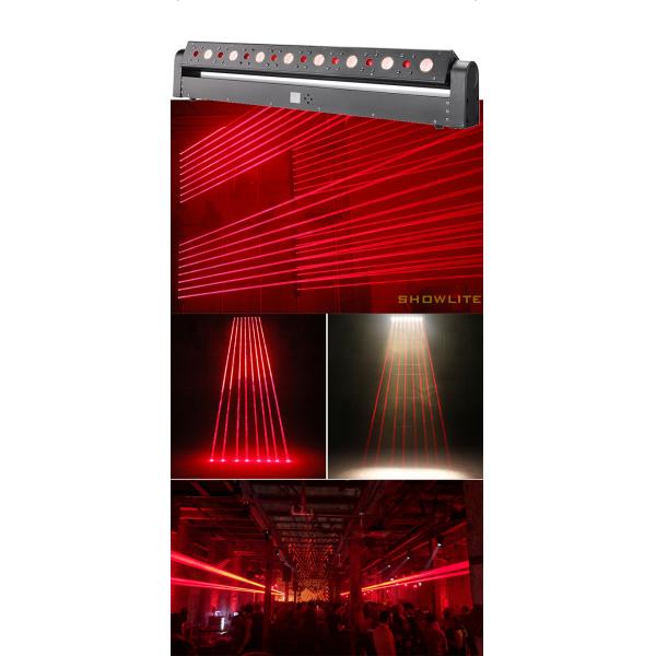 DJ освещает приведенный 8x3w луч Sharpy двигая лазерный луч приведенный полного цвета