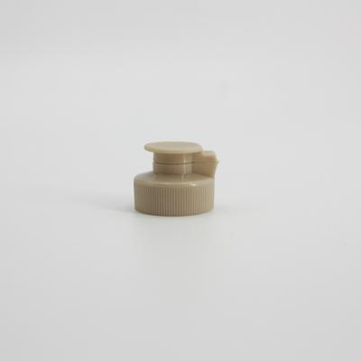 parafuso de garrafa plástico cosmético Flip Top Cap Customizable de 24mm