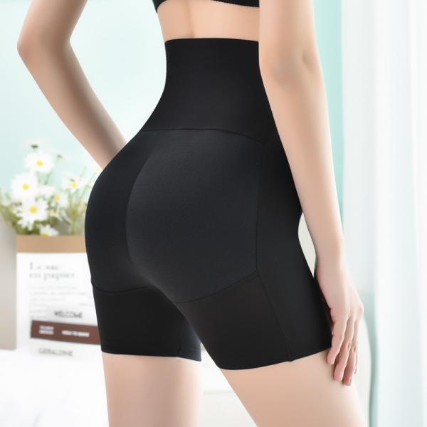 Seamless High Waist Body Shaper Panty For Women Black Shaping Buttock Slimming Shorts