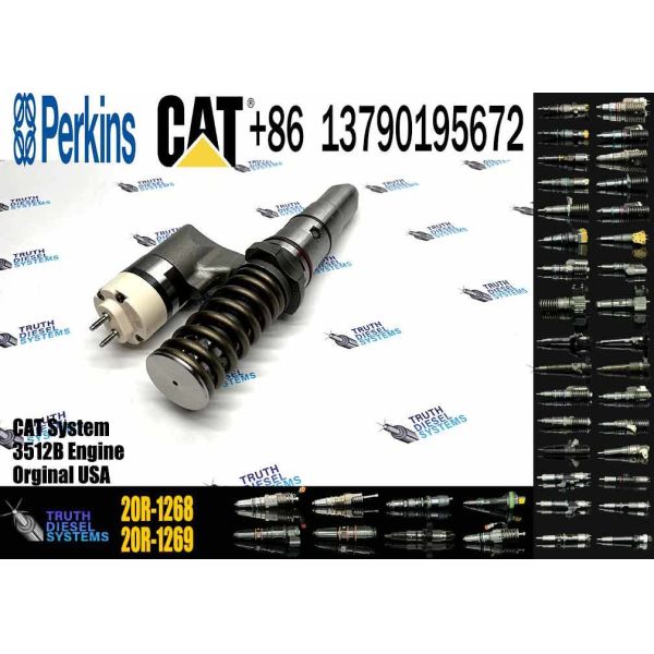 High quality diesel fuel injector 392-0204 3920204 20R1268 20R-1268