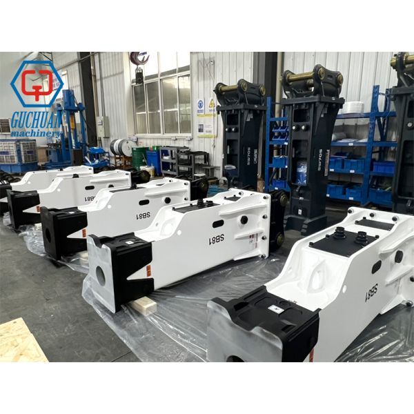 Premium SB81 Hydraulic Hammer: Enclosed Silenced Excavator Rock Breaker