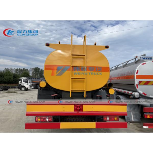 Dongfeng 6 Wheeler RHD 10000L Mobile Oil Tanker Truck