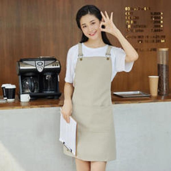 multifunctional washable durable panel blank cooking kitchen cotton unisex bib  aprons