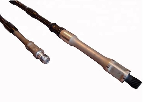 Lead And Tungsten Sinker Bar Oilfield Wireline Solid Steel Long Service Life