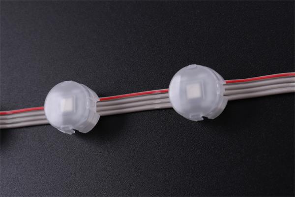 Permanent Pixel Point Lights DMX 20mm DC12V Led Christmas RGB Lights for Surface Mounted Installation