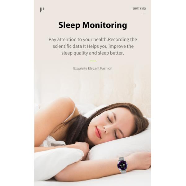 300mAh 1.28Inch BP Heart Rate Monitor Watch S11 240x240dpi