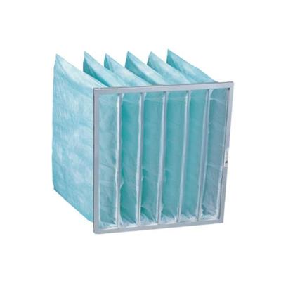 Glassfiber Nonwoven Pocket HEPA Filter 595*595*600mm For Pre Filtration