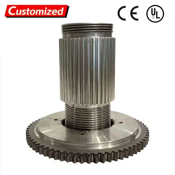 Customizable Design High-Quality Material Splined Shaft and Pinion Shaft with Strong Versatility for Industrial Machinery