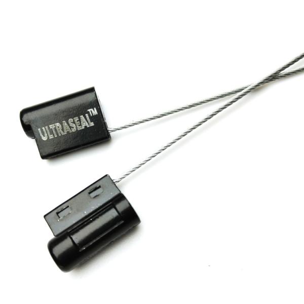 Tamper Proof Pull Tight Zinc Alloy Container Door Lock Cable Seal with 2.74 KN Tensile Strength