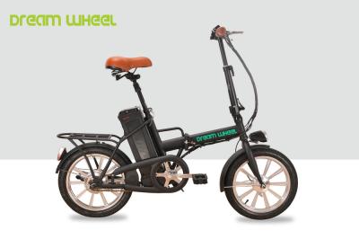 EN15194 Smart Electric Folding Bike 16 Inch With 36V 250W Motor