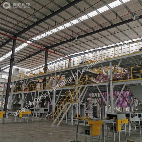 Containerized Dry Mixed Mortar Production Line 8T/H - 25T/H Output