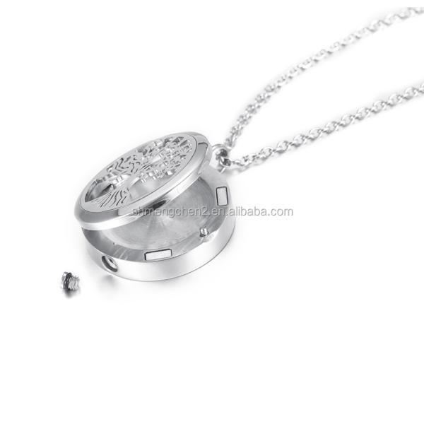 Tree of Life Memorial Jewelry for Pet/Human Picture Locket Pendant Necklace