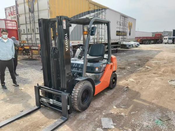 Used Toyota Forklift For Sale 3ton 3000kg Fd30 Japanese Toyota Engine Powerful 3 Toyota Used 4 Wheel Forklift Used Diesel