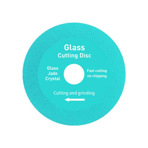 100mm verde 10 Diamond Saw Blade Ultra Thin para o corte