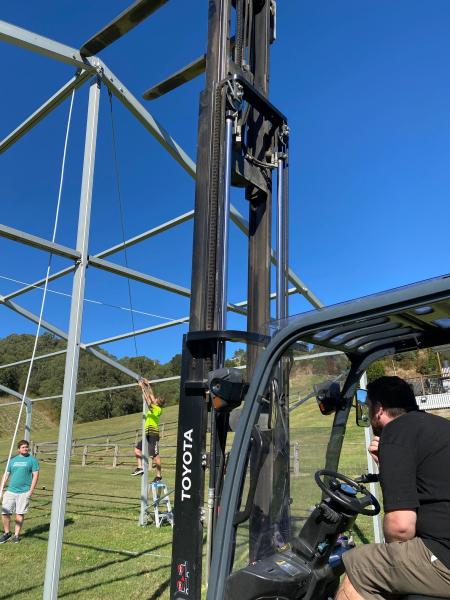 Clearspan Large Heavy Duty Marquee For Corporate Events And Logistics Warehousing