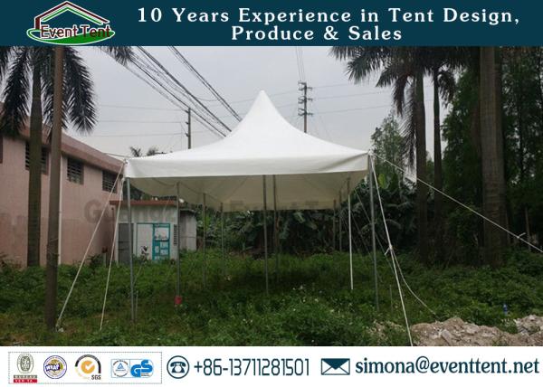 Easy Up Heavy Duty Marquee Tent Aluminum Folding White For Luxury Hotel  ISO