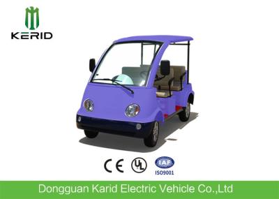 Fiber Glass Body Electric Recreation Vehicles , 4 Passenger 48V Electric Tourist Car