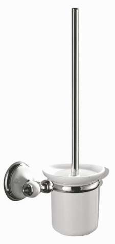 53070 toilet brush and holder bathroom accessory zinc chrome finish tumbler