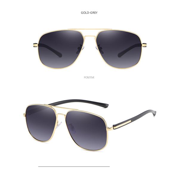 Unique Trending Uv400 Polarized Sunglasses BSCI Square Ocean Lens