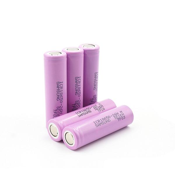 HOT SELLING Samsung 26hm ICR18650-26HM 2600mAh 3.7V 18650 li-ion rechargeable 18650 battery