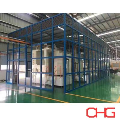 PVC/Stainless Steel/Carbon Steel Powder Coating Machine Spray Booth with Clean Room