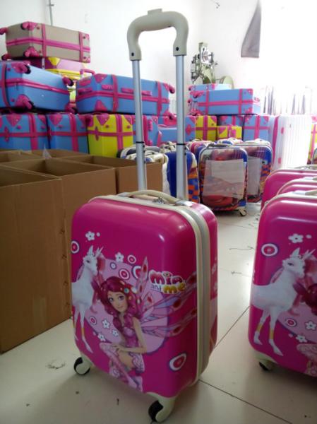 hot sale lovely kids trolley luggage bag suitcases in baigou baoding hebei China Factory
