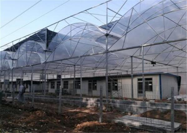 Intelligent Commercial Greenhouse Kits Hot Galvanized Skeleton Designed