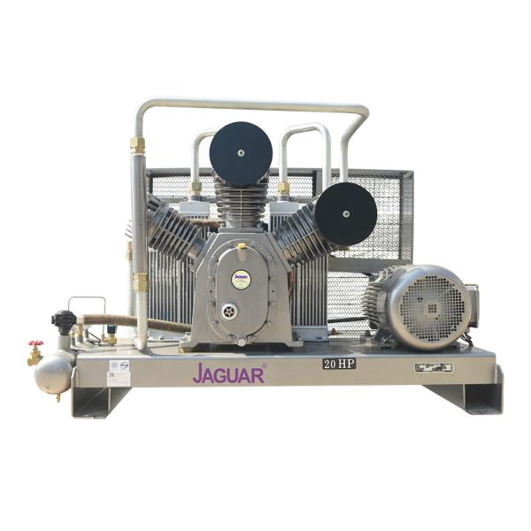 Powerful Pressure and 20 Bar Voltage JAGUAR Flat Piston Air Compressor for Industrial