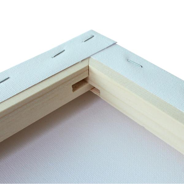 30x40cm 380g Cotton Stretched Canvas with Pine Wood Bar