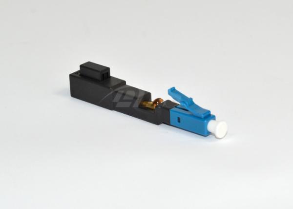 Singlemode LC / PC Optical Fiber Connectors , SM Blue House Fast Connector