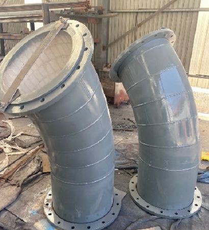 92% 95% Алюминиевая керамическая облицованная проектная труба с устойчивостью к ударам