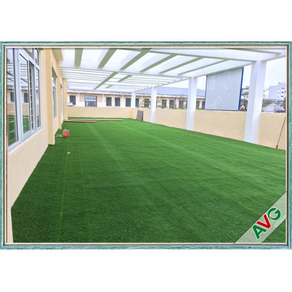 35mm Economy Landscaping Artificial Grass For Indoor / Outdoor Garden Area