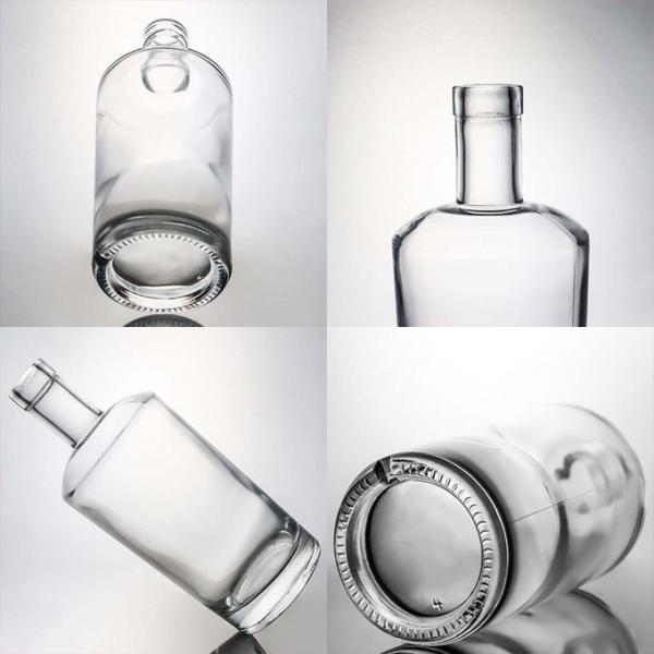 750ml Vodka Bottle (Thickened Glass + Non-Slip) – B2B Bulk Orders, Distilled Spirits Fit, Fast Shi