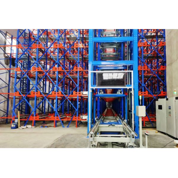 Four-Way Shuttle Pallet ASRS Room Temperature Warehouse Automatic Storage and Retrieval System Radio Shuttle Racking