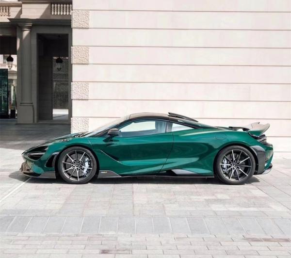 Pour McLaren 720s Body Kit 720S améliore le 765LT Style Carbon Fiber avant et arrière pare-chocs Spoiler Body Kit