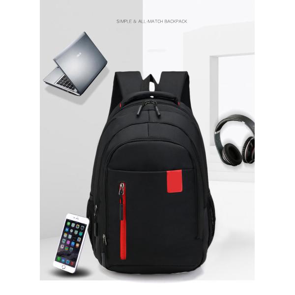 Private Label Waterproof Backpack With Laptop Pocket , Oxford Unisex Travel Backpack