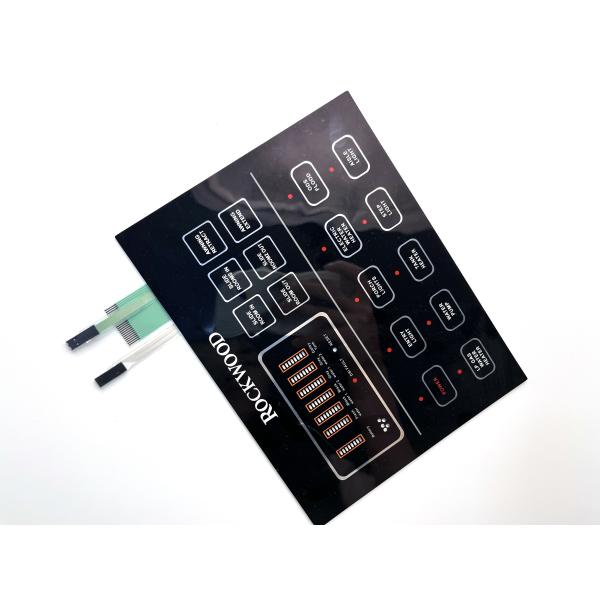 柔軟性のある粘着層の工業用ポリエステル触覚式ボタンのスイッチ