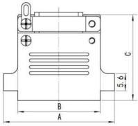 J30J-100A3 High Density Micro Rectangular Electrical Connector 100 Contact A3 Type