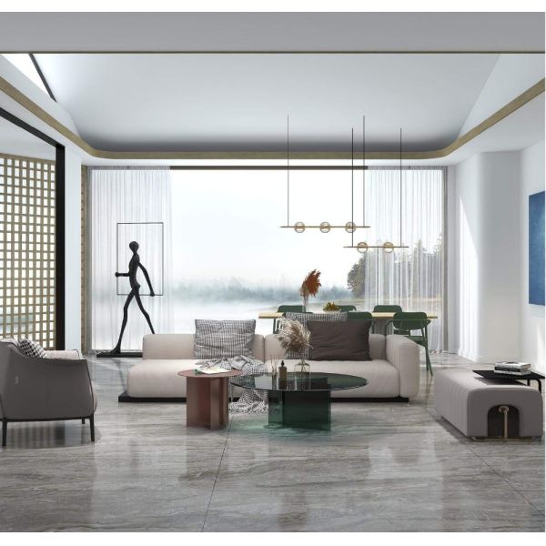 Large Format Porcelain Slab Luxury Polished Glazed Marble Wall Tiles Sintered Stone In Size 900x1800mm
