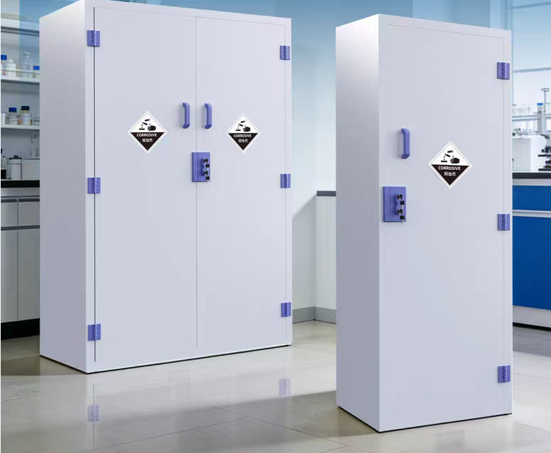 Anti Corrosive PP Storage Cabinet Double Acid Base Storage Cabinet