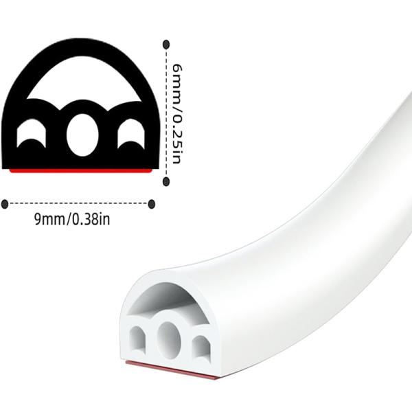 Customized Silicone Rubber Multi-hole Design Weather Strip for Door Sealing Solutions