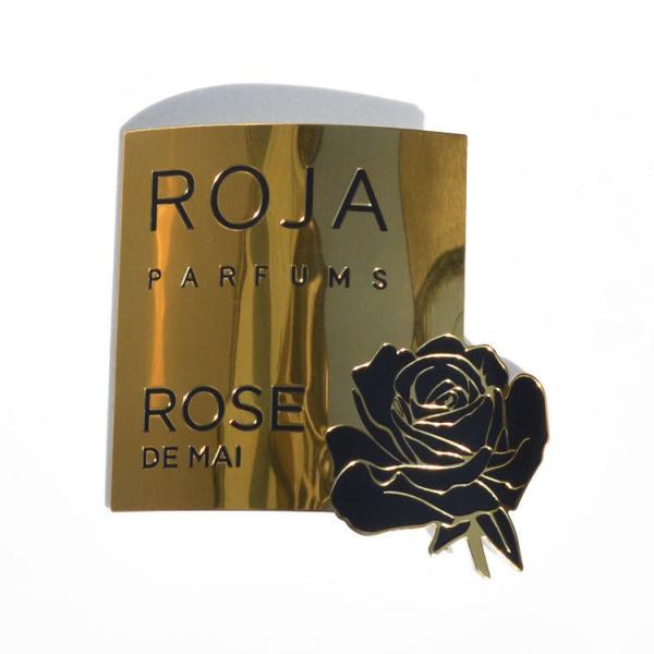 Stamping Custom Metal Label Cosmetic Glass Bottle Gold Foil 500pcs Perfume Sticker