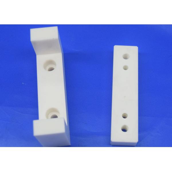 Electrical Insulation Ceramic Holder / Support / Block With Threaded Hole