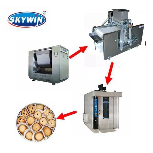 Small Cookie Making Machine For Making Demark Butter Cookie Rotary Oven tunnel oven