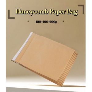 100GSM Honeycomb Paper Bag 300gsm 34cm Padded Mailers Recyclable